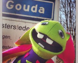 Toby op locatie in gouda