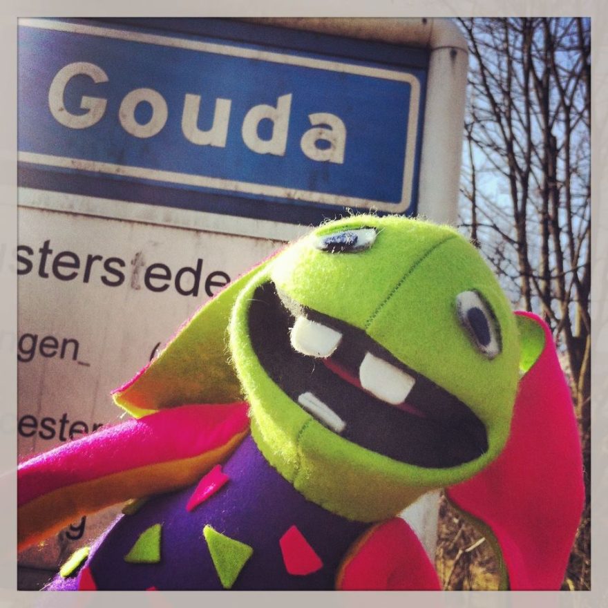 Toby op locatie in gouda