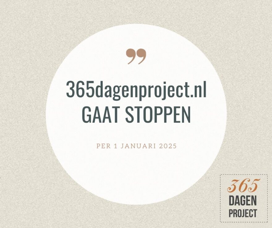 365dagen gaat stoppen